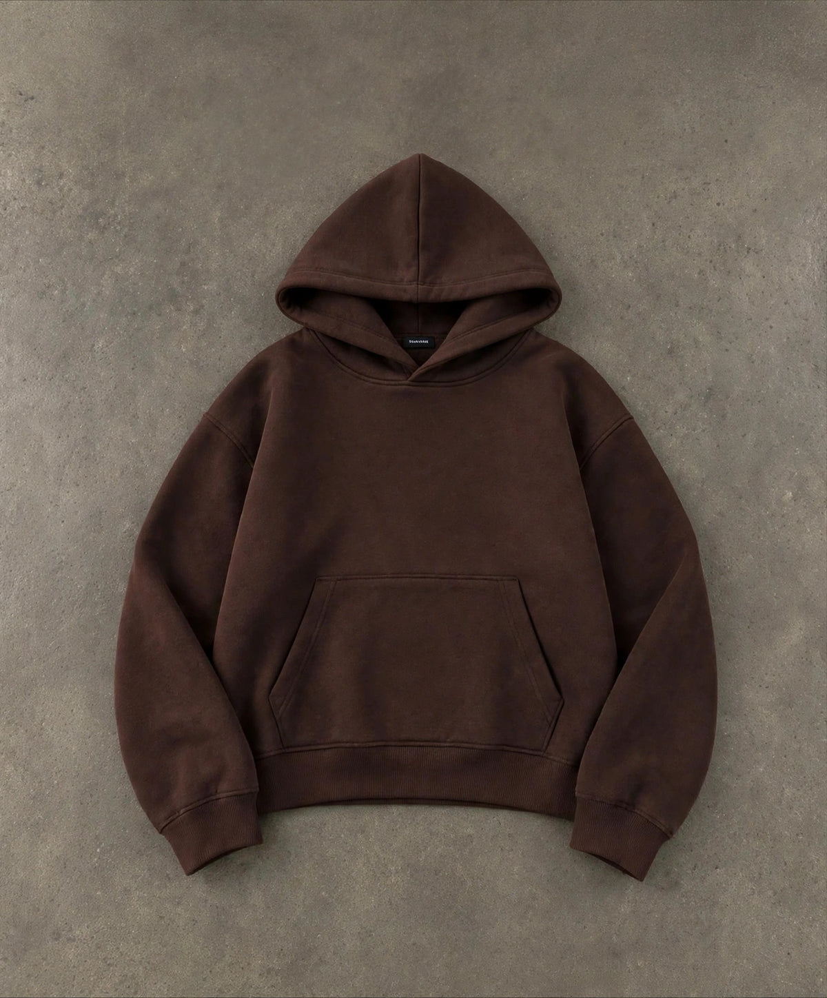 Kangaroo Hoodie - Chocolate Brown