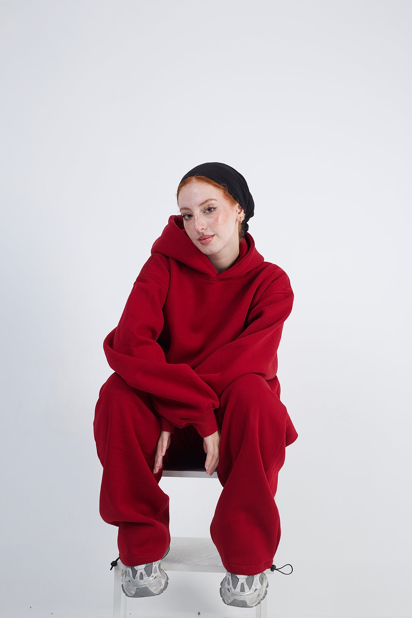 Plain Set - Burgundy