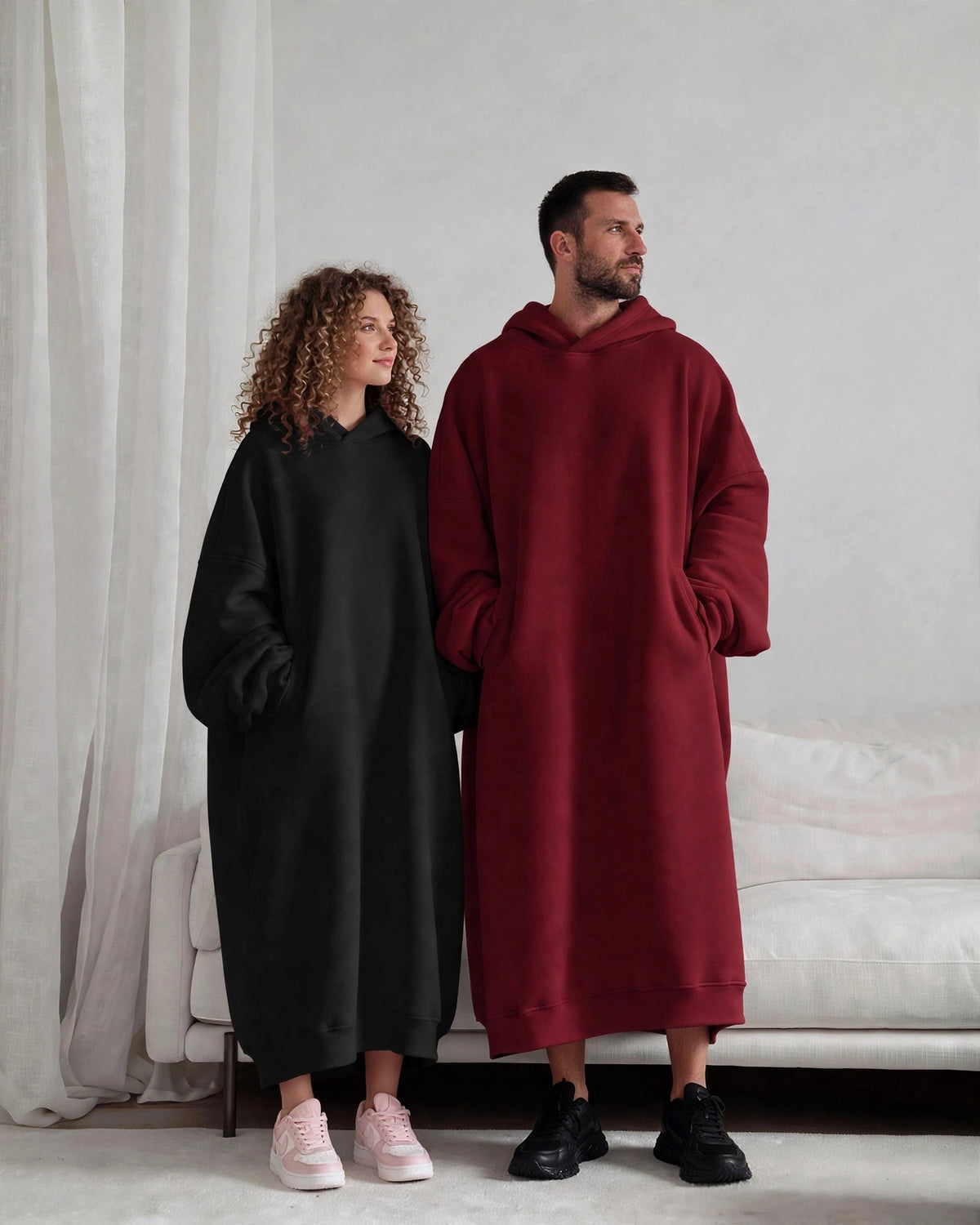Baggy Long Hoodie