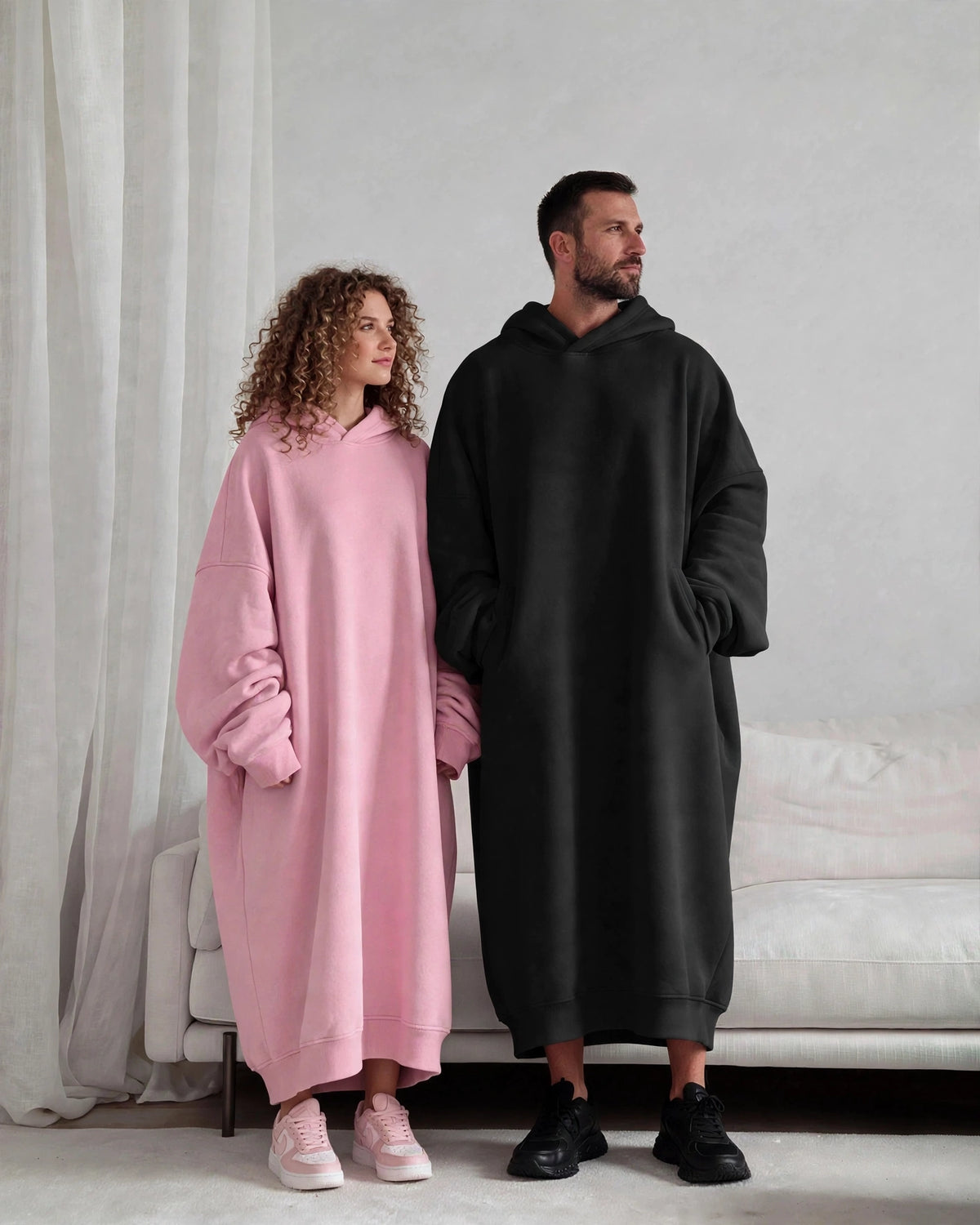 Baggy Long Hoodie