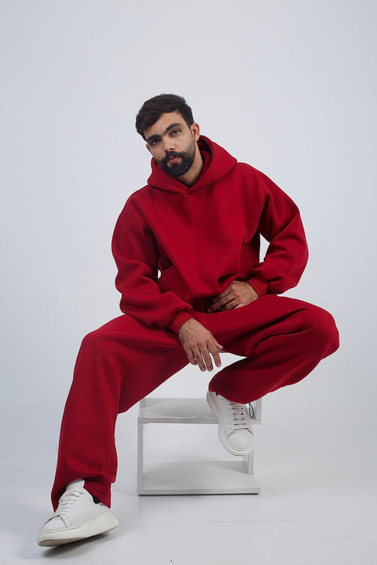 Plain Set - Burgundy