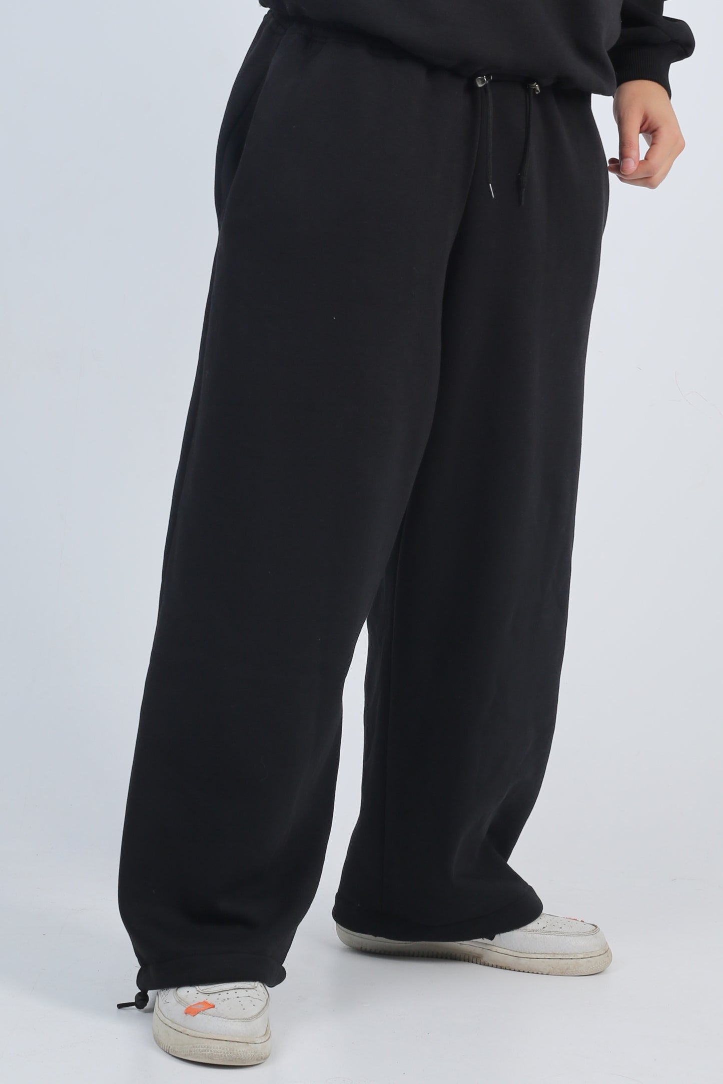 Plain Sweatpants - Black