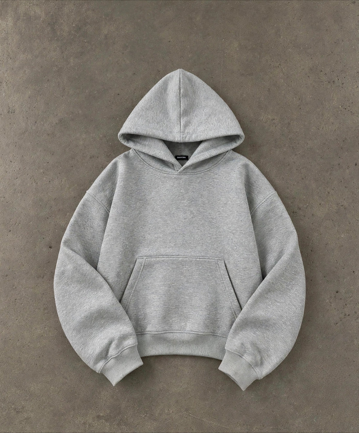 Kangaroo Hoodie - Light Grey