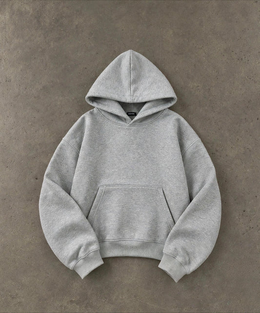 Kangaroo Hoodie - Light Grey